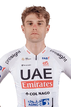 Felix Großschartner - Carte Autographe Cyclisme Autriche, Team UAE Emirates - Édition Euro 2023 Or