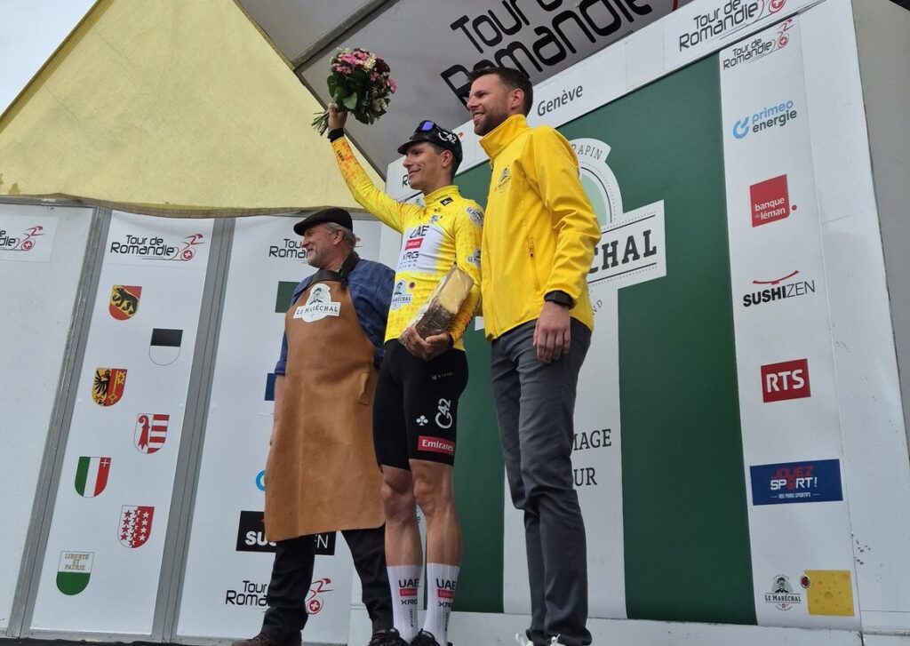 Le classement g&eacute;n&eacute;ral final du Tour de Romandie 2025 : Joao Almeida sacr&eacute;