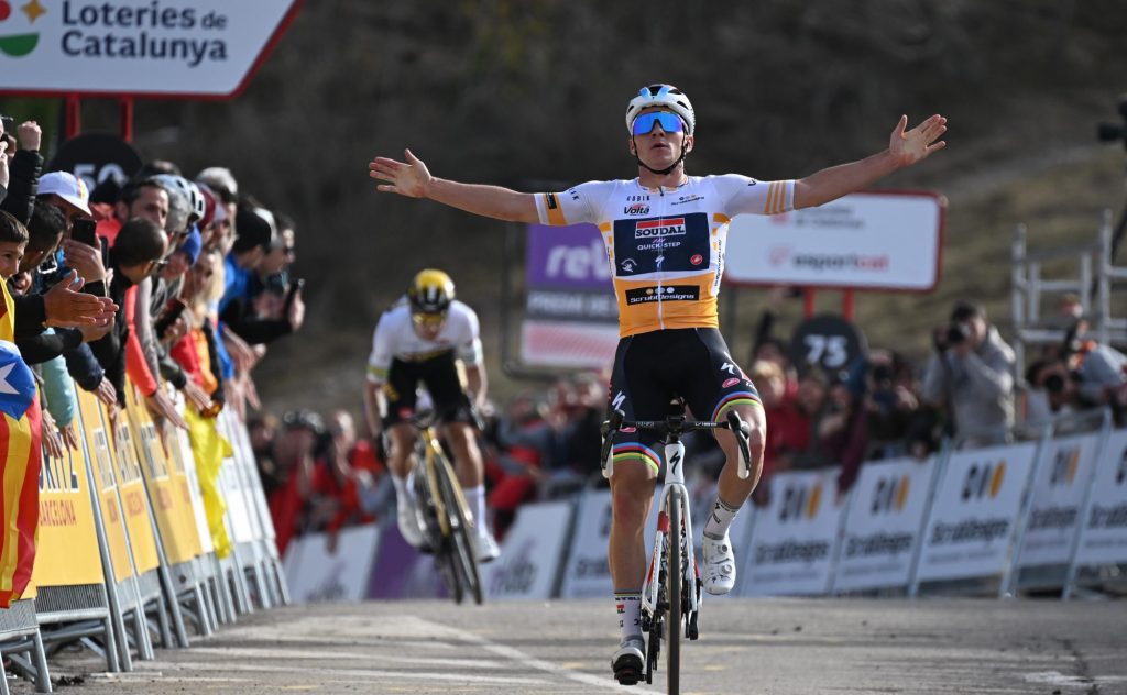 Remco Evenepoel surpuissant &agrave; La Molina sur le Tour de Catalogne