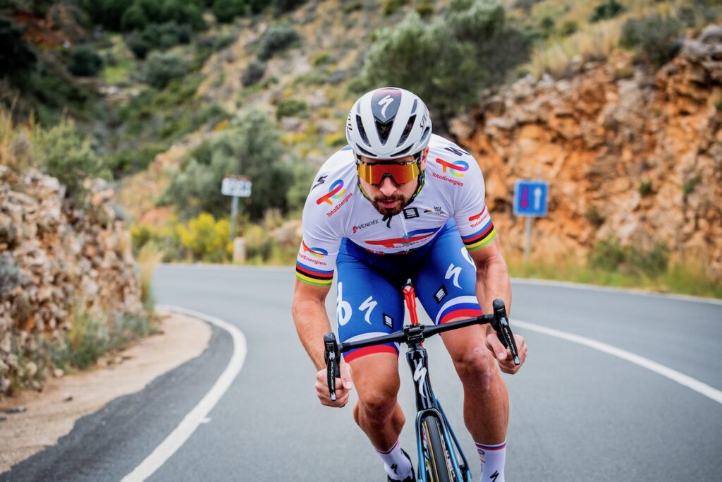 Peter Sagan et TotalEnergies au d&eacute;part du Tour de San Juan 2023