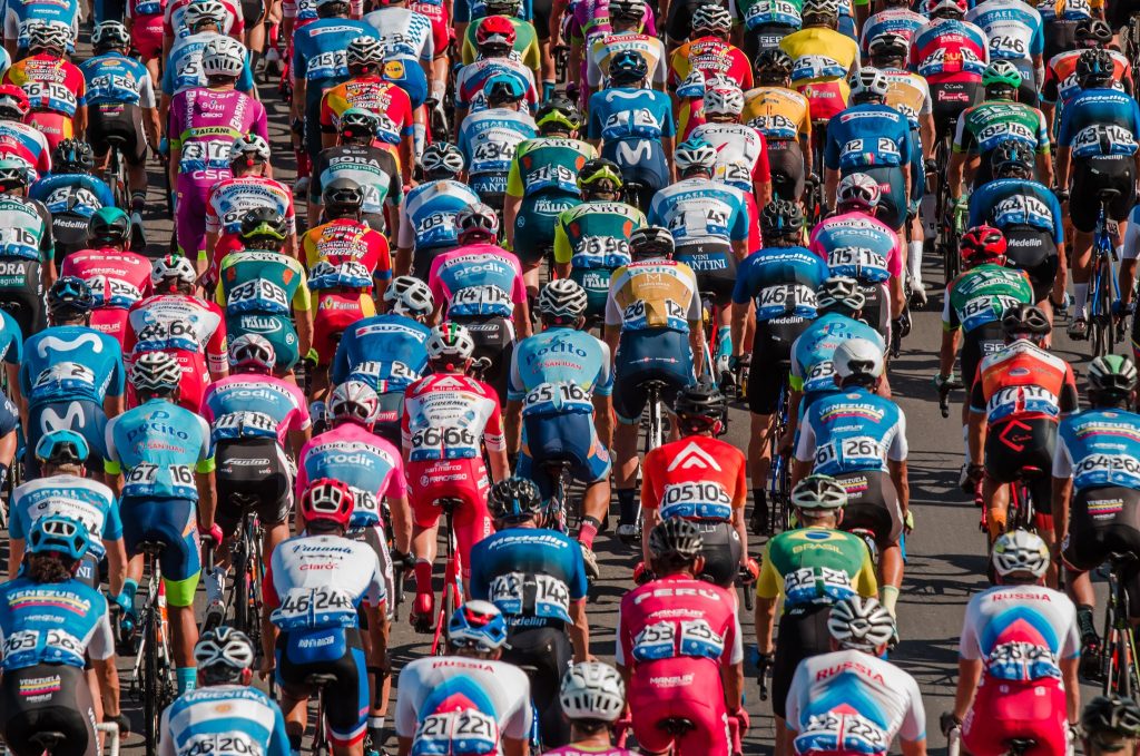 Les &eacute;quipes au d&eacute;part du Tour de San Juan 2023