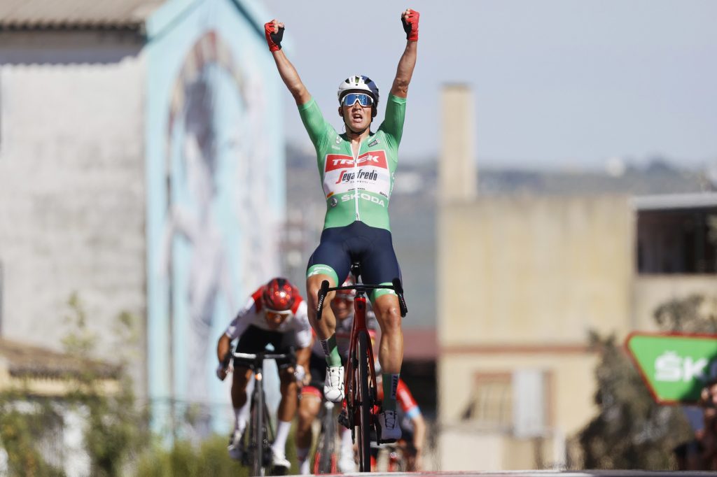Mads Pedersen veut d&eacute;crocher les trois maillots du classement par points