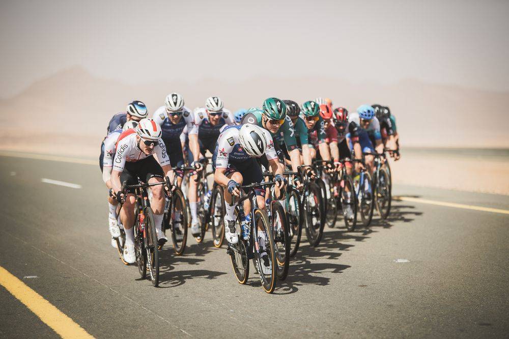 La liste des coureurs engag&eacute;s au Saudi Tour 2023