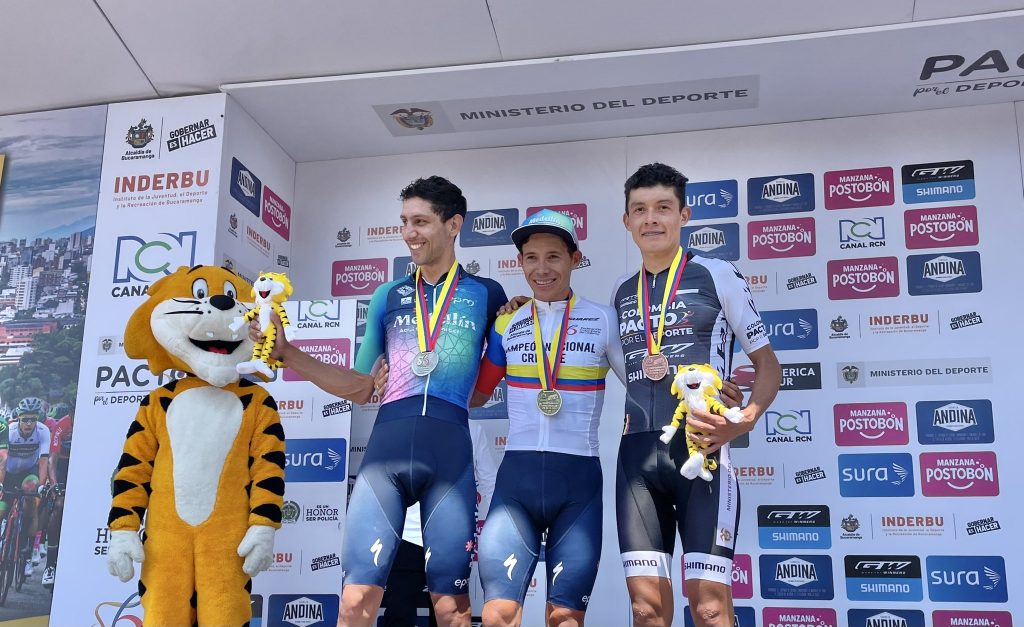 Miguel Angel Lopez champion de Colombie du contre-la-montre