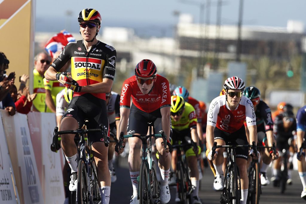 Tim Merlier impose sa pointe de vitesse sur la 1e &eacute;tape du Tour d&rsquo;Oman