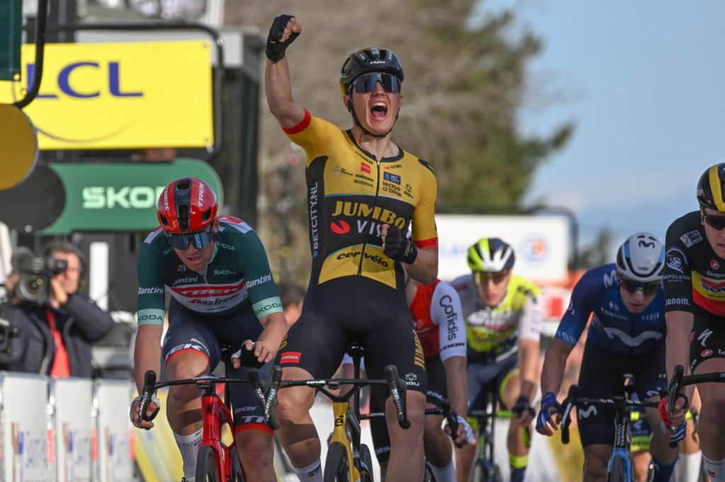 Le classement complet de la 5e &eacute;tape de Paris-Nice 2023