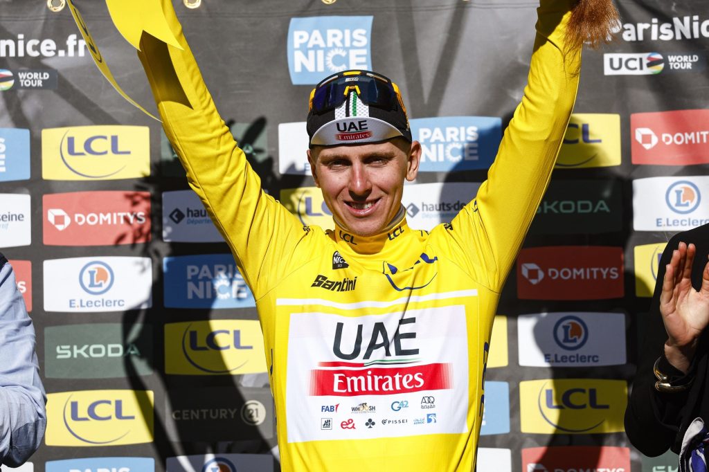 Le classement g&eacute;n&eacute;ral final de Paris-Nice 2023