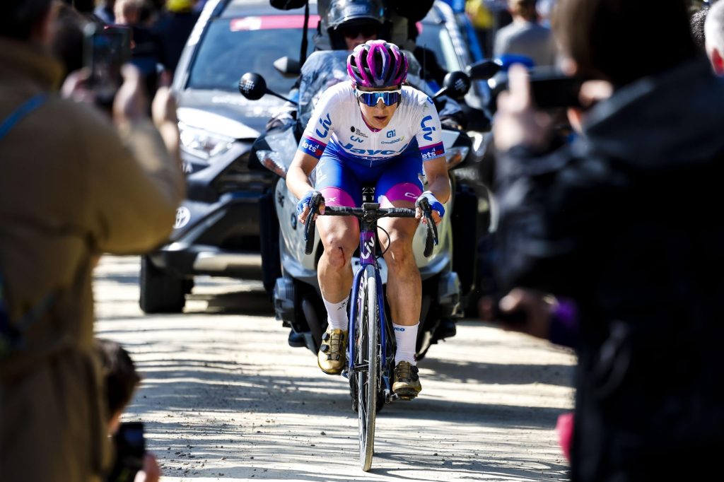 Kirsten Faulkner disqualifi&eacute;e de sa 3e place aux Strade Bianche Femmes