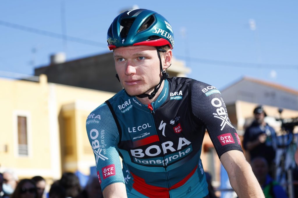 Aleksandr Vlasov arrive en renfort du Tour des Alpes pour disputer Liège-Bastogne-Liège avant le Giro 2023. Photo : Cor Vos