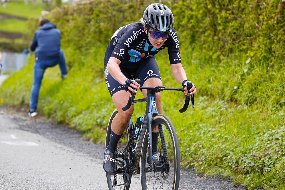DSM avec Juliette Labous et Charlotte Kool sur la Vuelta Femenina