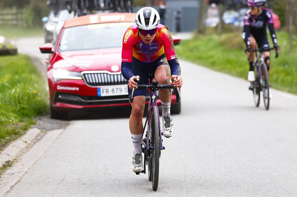 Un dernier effort avant la piste pour Lotte Kopecky sur l&rsquo;Amstel Gold Race