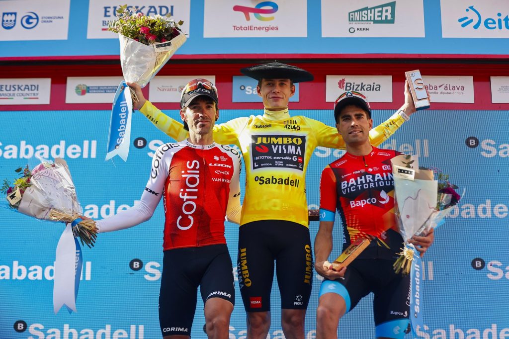 Le classement final du Tour du Pays basque 2023