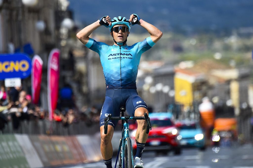 Alexey Lutsenko fait coup double sur la 4e &eacute;tape du Tour de Sicile