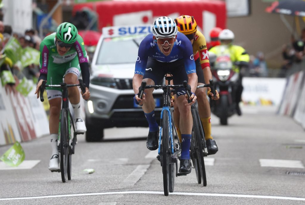 Gregor M&uuml;hlberger remporte la 4e &eacute;tape du Tour des Alpes en &eacute;chapp&eacute;e