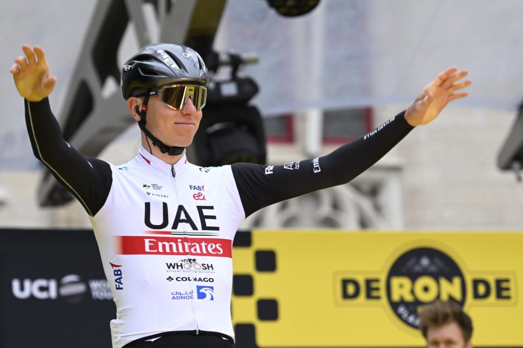 Tadej Pogacar : &laquo;&nbsp;Faire un gros r&eacute;sultat&nbsp;&raquo;