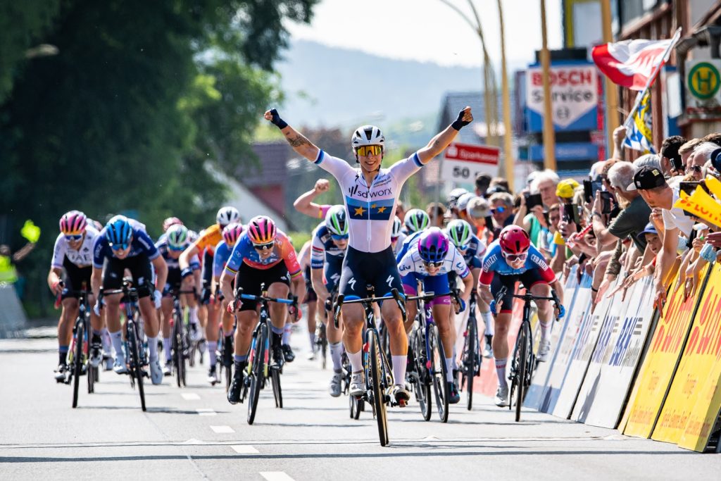 Lorena Wiebes et SD Worx re&ccedil;ues 5 sur 5 au Tour de Thuringe