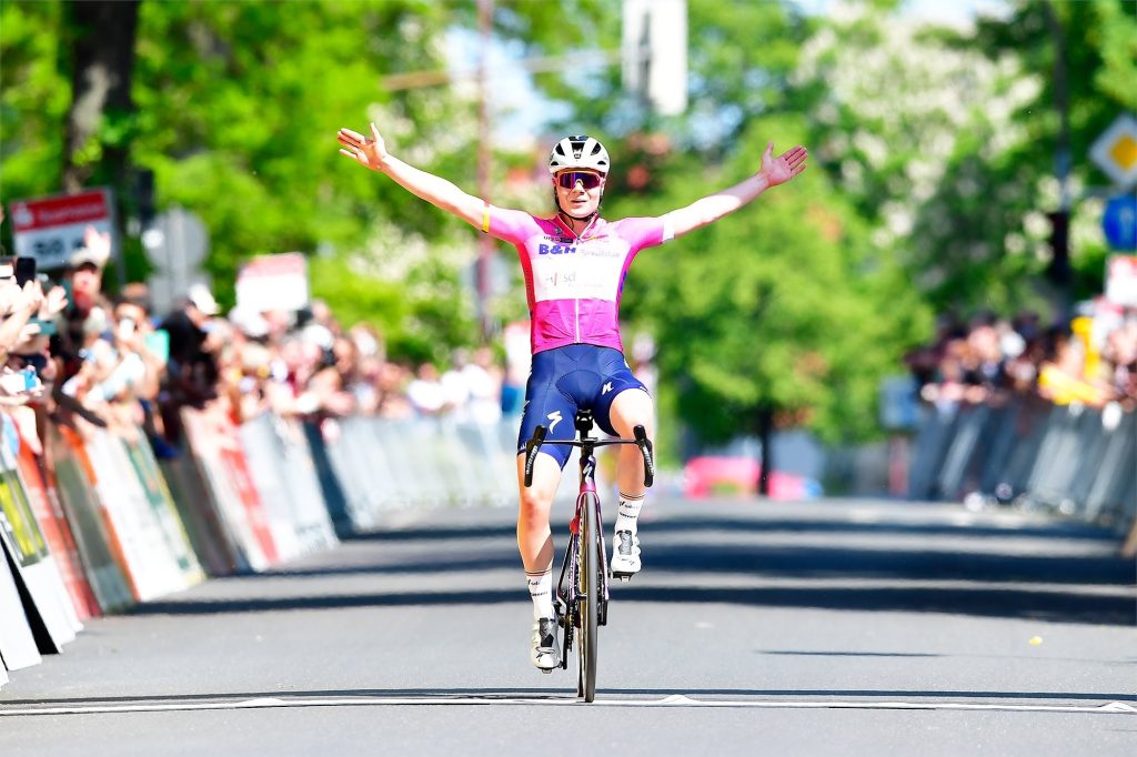 Lotte Kopecky conclut avec la mani&egrave;re sur le Tour de Thuringe