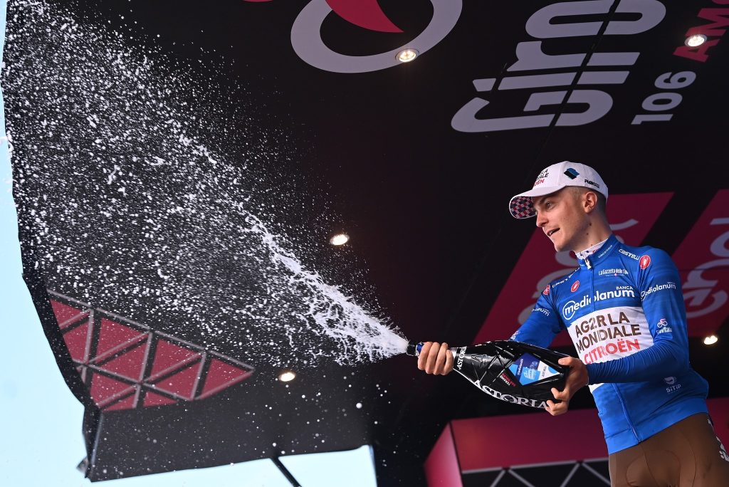 Paul Lapeira nouveau leader du classement de la montagne du Giro 2023
