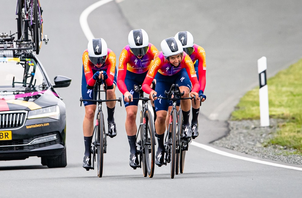 SD Worx gagne le chrono d&rsquo;ouverture du Tour de Thuringe, Lotte Kopecky leader