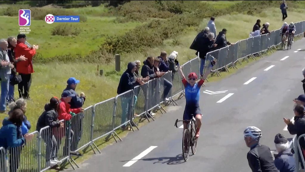 Marta Lach remporte la 1e &eacute;tape du Bretagne Ladies Tour