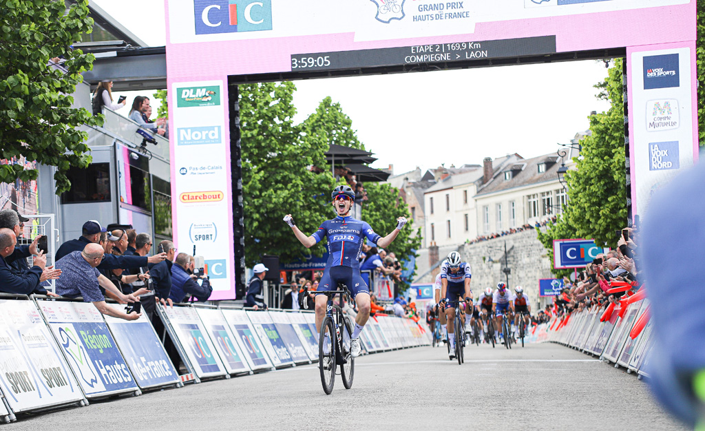 Romain Gr&eacute;goire en puncheur sur la 2e &eacute;tape des 4 Jours de Dunkerque