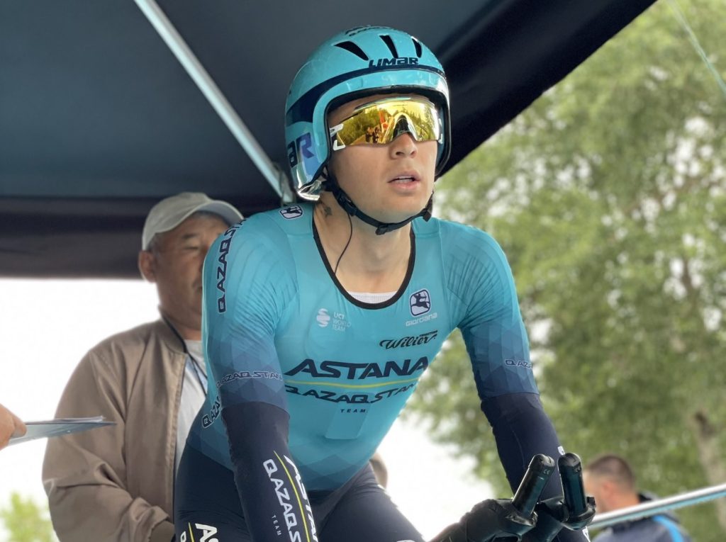 Alexey Lutsenko, Toms Skujiņ&scaron; et Rein Taaram&auml;e titr&eacute;s en contre-la-montre