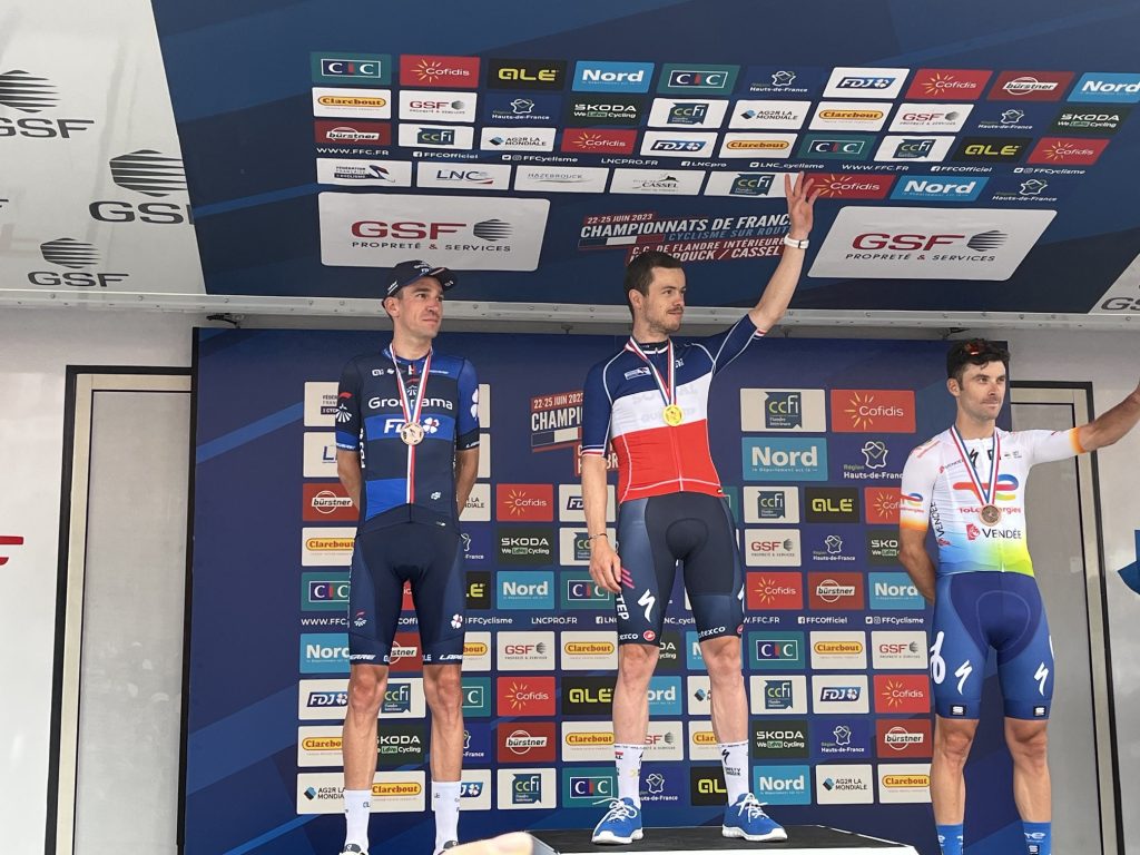 Le classement du Championnat de France 2023 CLM chez les hommes