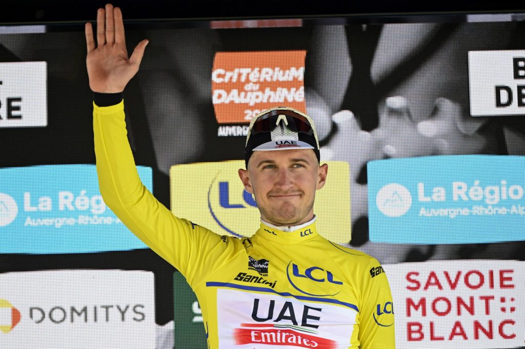 Le classement g&eacute;n&eacute;ral apr&egrave;s la 4e &eacute;tape du Crit&eacute;rium du Dauphin&eacute; 2023