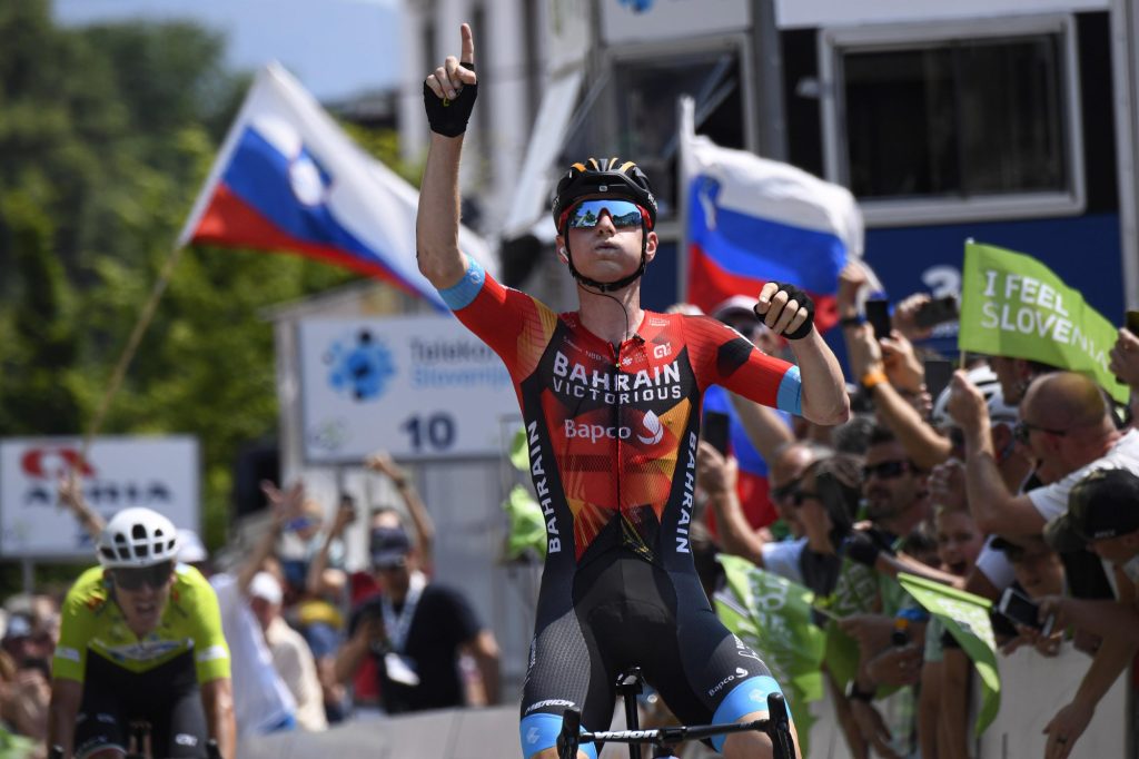 Filippo Zana remporte le Tour de Slov&eacute;nie 2023, la derni&egrave;re &eacute;tape pour Matej Mohoric