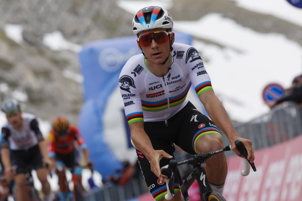 Remco Evenepoel au d&eacute;part du Tour de Suisse