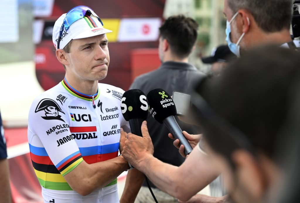 Remco Evenepoel : &laquo;&nbsp;J&rsquo;ai eu un peu de mal&nbsp;&raquo;