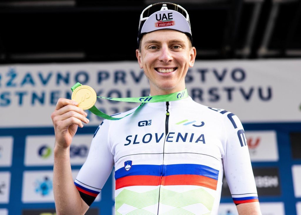 Tadej Pogacar proph&egrave;te en Slov&eacute;nie va chercher le titre national