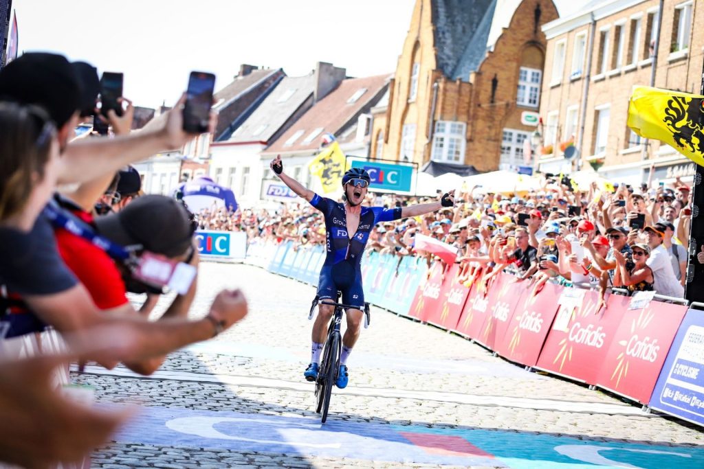 Valentin Madouas sacr&eacute; champion de France 2023 avec la mani&egrave;re &agrave; Cassel
