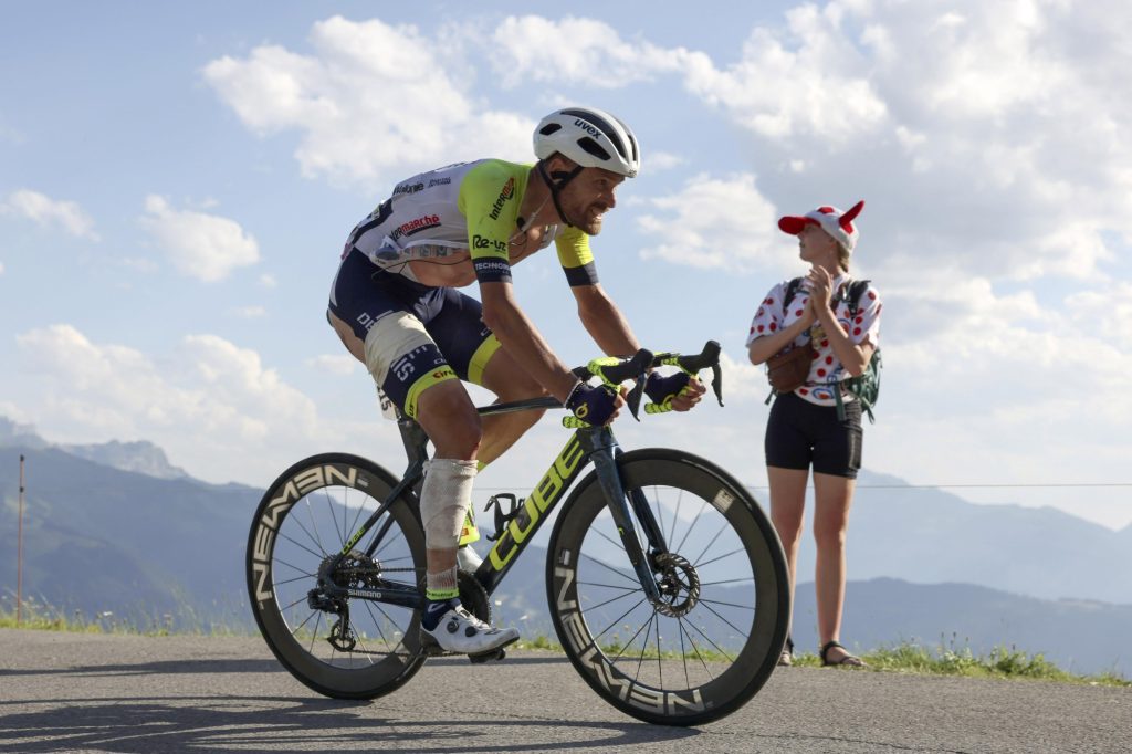 Adrien Petit, combatif de la 15e &eacute;tape du Tour de France 2023