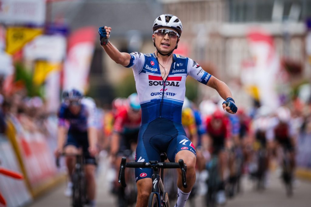 Bagioli sur le fil, Ganna sacr&eacute; sur le Tour de Wallonie