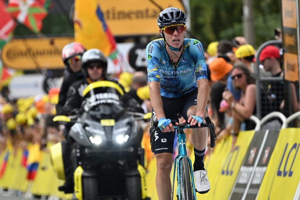 David de la Cruz chute et abandonne sur la 12e &eacute;tape du Tour de France