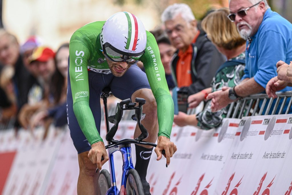 INEOS Grenadiers et Ganna dominent le chrono du Tour de Wallonie