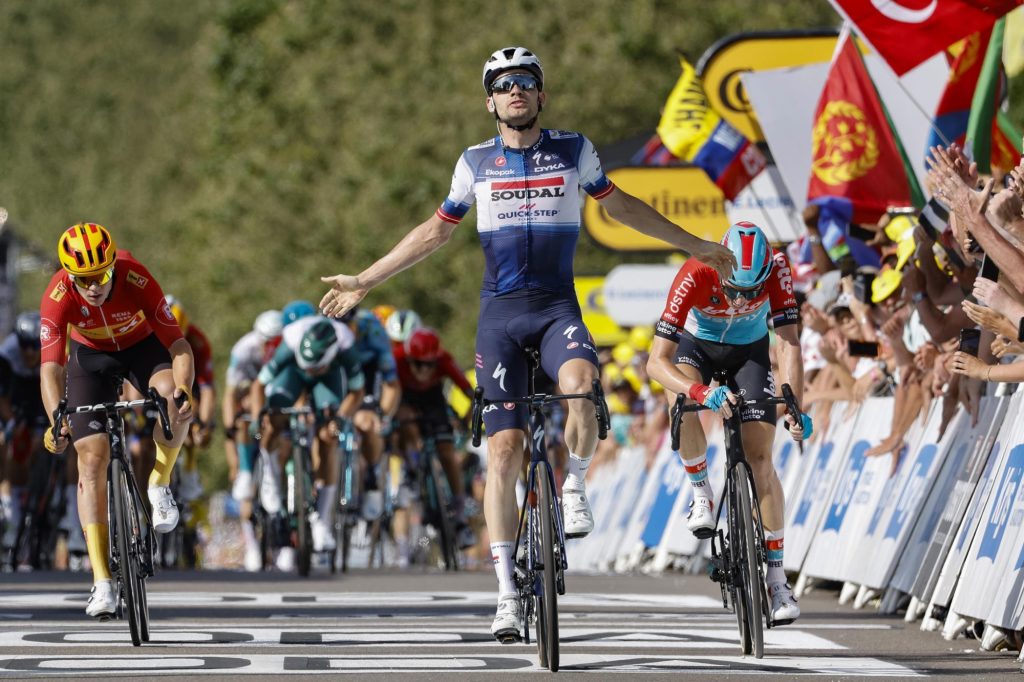Kasper Asgreen d&eacute;joue les plans sur la 18e &eacute;tape du Tour de France