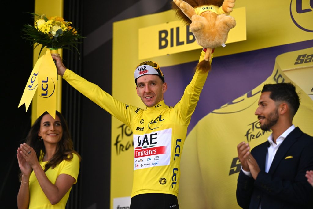 Le classement g&eacute;n&eacute;ral apr&egrave;s la 1e &eacute;tape du Tour de France 2023