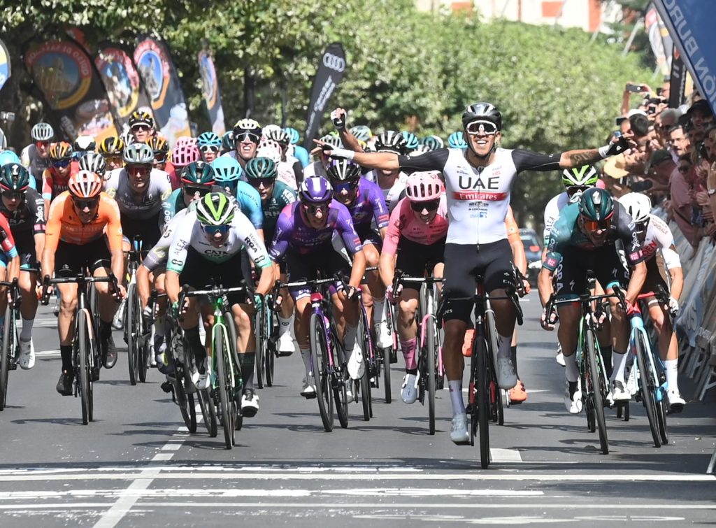 Juan Sebastian Molano au sprint sur la 1e &eacute;tape du Tour de Burgos