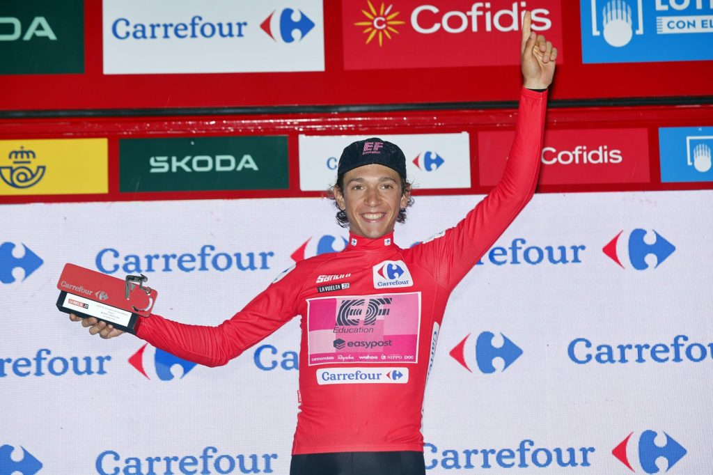 Le classement g&eacute;n&eacute;ral apr&egrave;s la 2e &eacute;tape de La Vuelta 2023