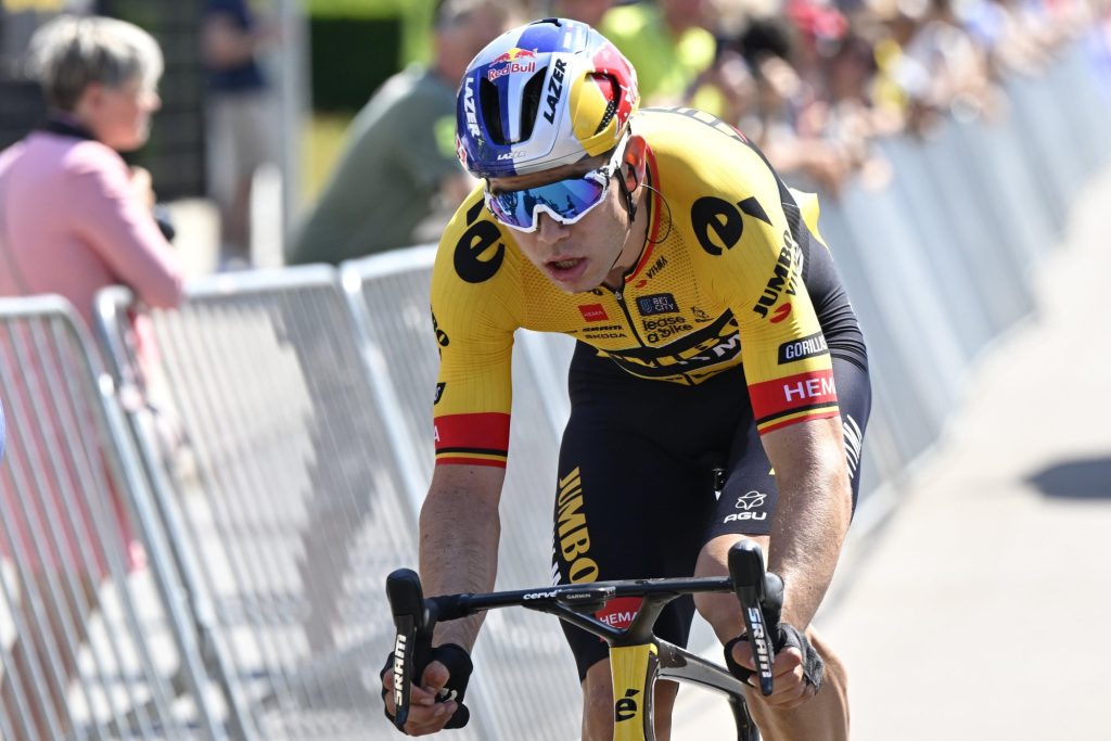 Wout van Aert de retour sur le Tour de Grande-Bretagne