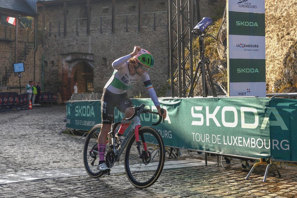 Le num&eacute;ro de Ben Healy sur la 3e &eacute;tape du Tour de Luxembourg