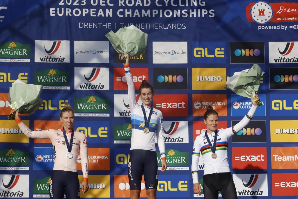 Le classement du Championnat d&rsquo;Europe Femmes Elites 2023