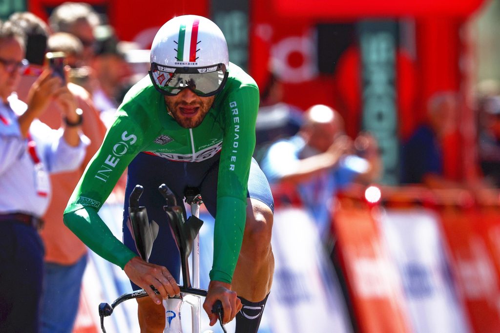 Filippo Ganna remporte le contre-la-montre de La Vuelta