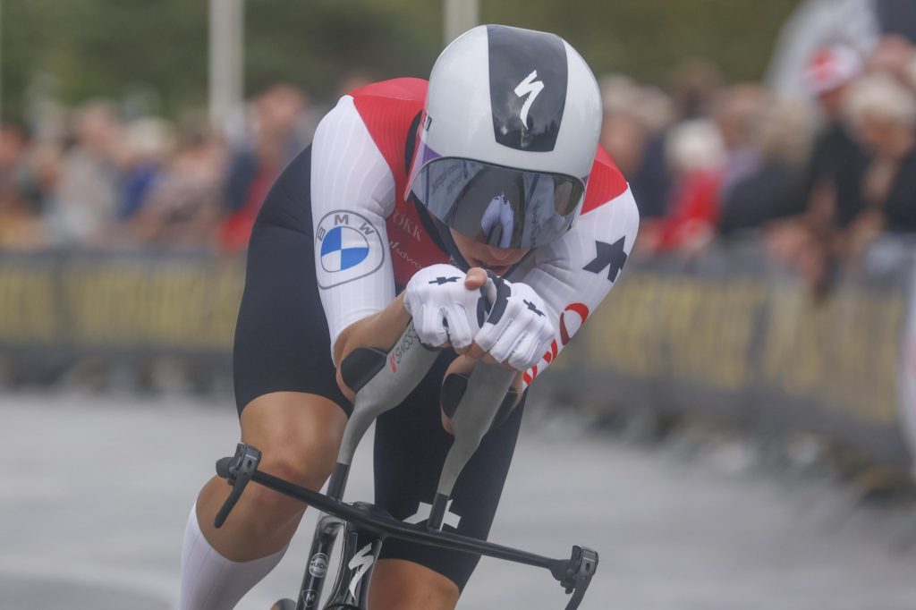 Marlen Reusser championne d&rsquo;Europe du chrono pour la 3e fois