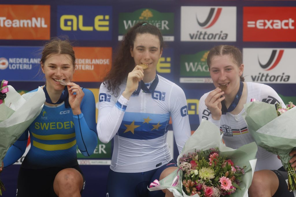 Federica Venturelli championne d&rsquo;Europe du chrono chez les Juniors