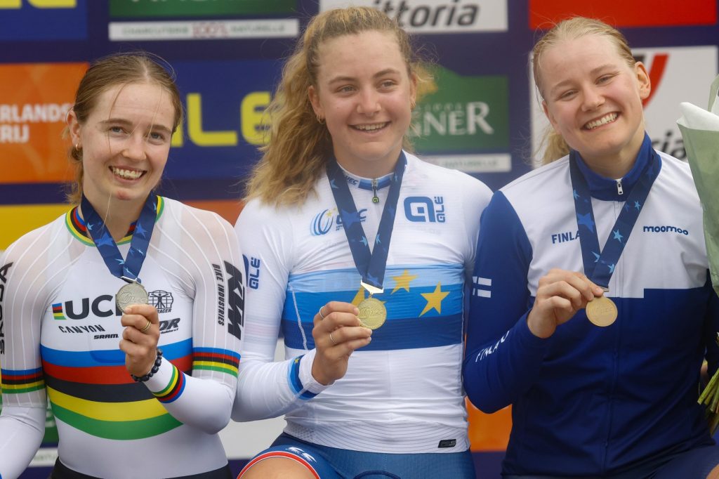 Zoe B&auml;ckstedt prend le titre europ&eacute;en du chrono chez les Espoirs