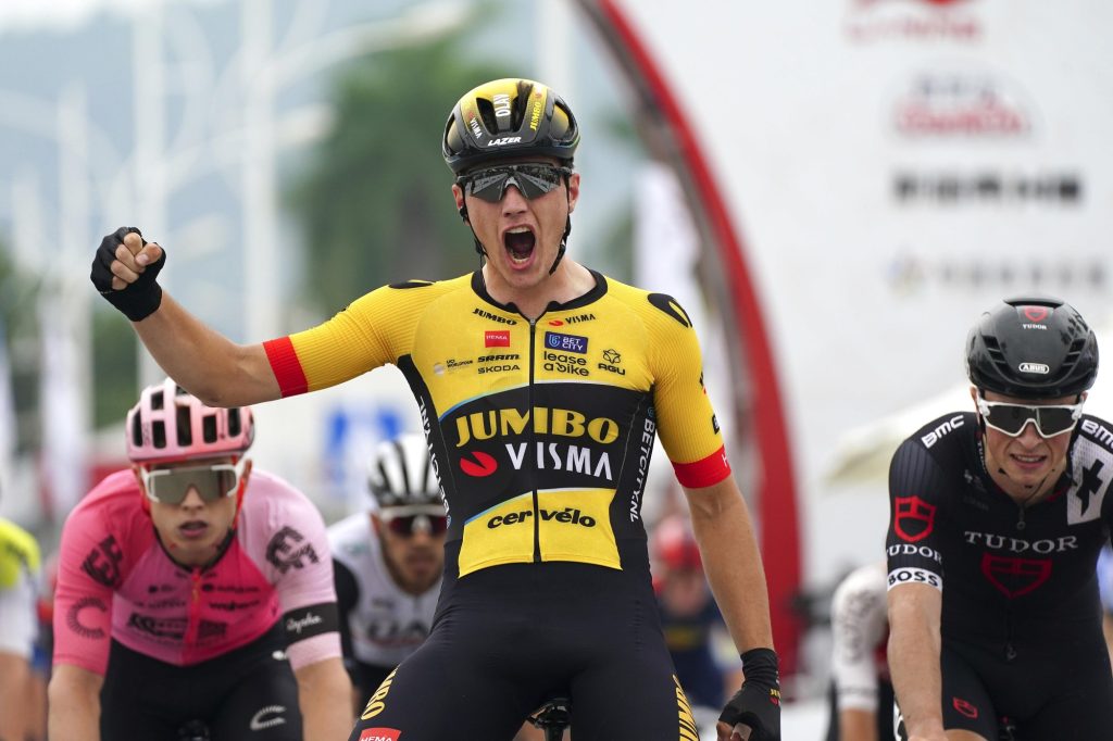 Olav Kooij trouve l&rsquo;ouverture sur la 3e &eacute;tape du Tour du Guangxi