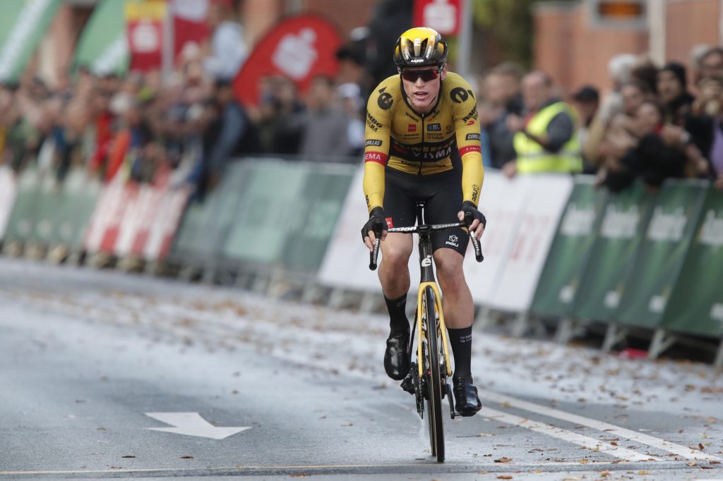 Per Strand Hagenes au terme d&rsquo;une journ&eacute;e folle sur le Tour de M&uuml;nster